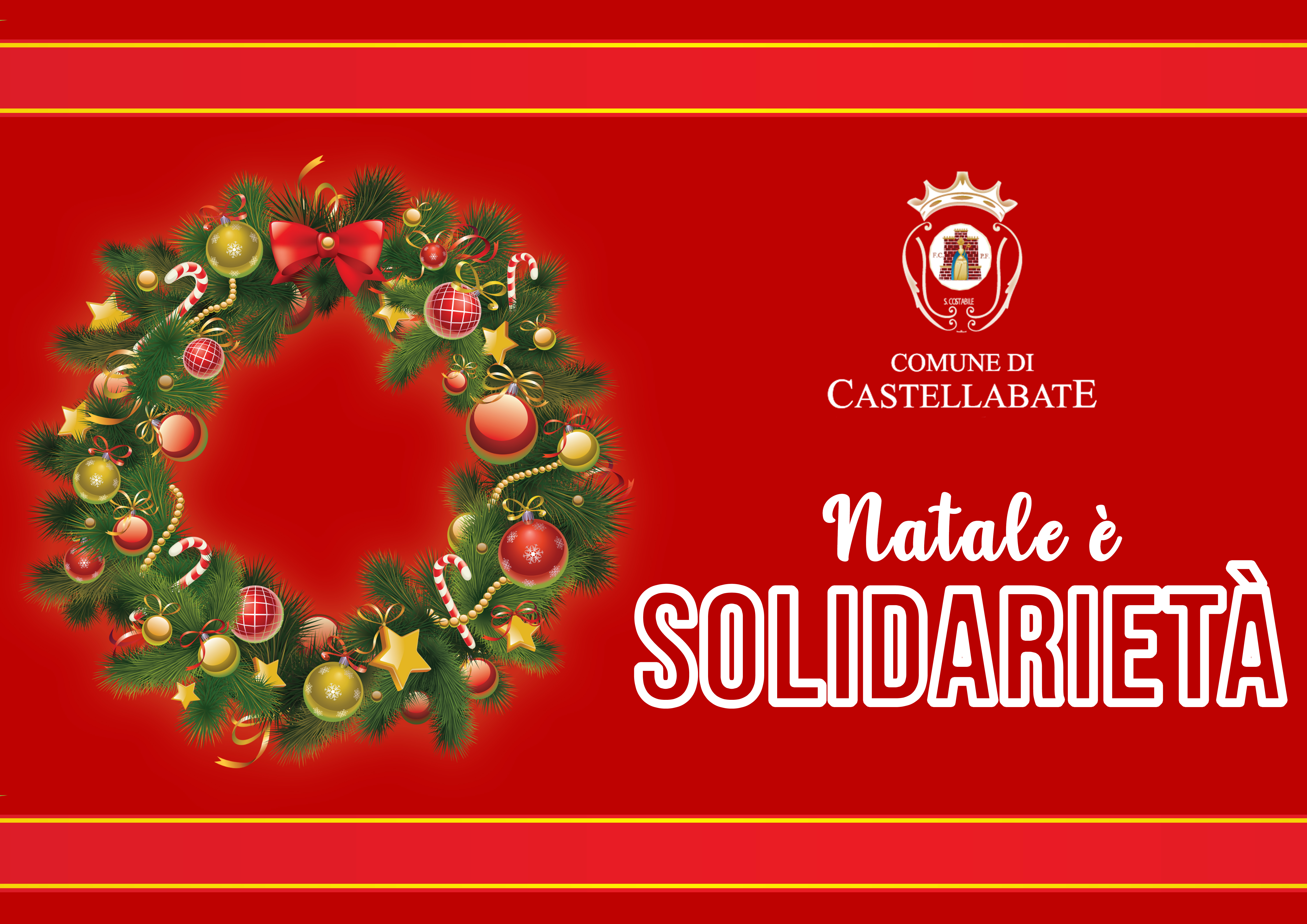 A Castellabate il Natale è anche solidarietà: strenna natalizia e pacchi dono alimentari